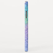 Aangepaste naam Trendy Rainbow Glitter Apple Case-Mate iPhone Case (Achterkant/rechts)