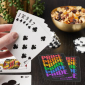 Aangepaste naam trots pokerkaarten (Insitu)
