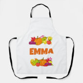 Aangepaste Naam Tuin Schort (Voorkant)