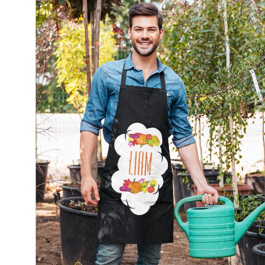 Aangepaste Naam Tuin Schort