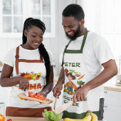 Aangepaste Naam Tuin Schort