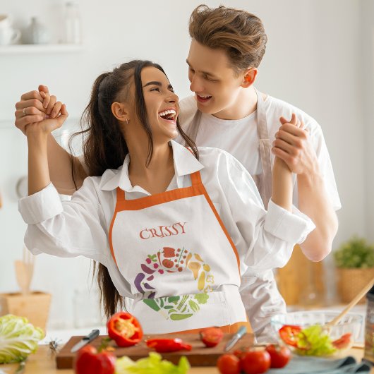 Aangepaste Naam Tuin Schort