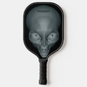 Aangepaste naam UFO Alien Pickleball Paddle (Achterkant)