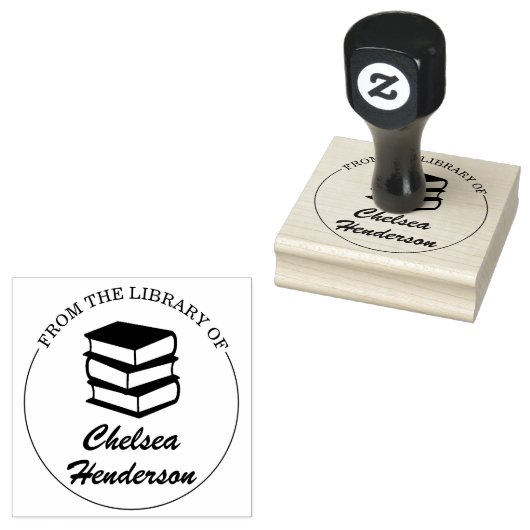 Aangepaste naam uit de bibliotheek Rubber Stamp Rubberstempel (Gestempeld)
