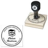 Aangepaste naam uit de bibliotheek 	rubberstempel (Gestempeld)