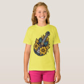 Aangepaste naam Ukulele T-shirt (Voorkant volledig)