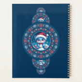 Aangepaste Naam Vakantie Kawaii Beer Siermandala Planner (Achterkant)