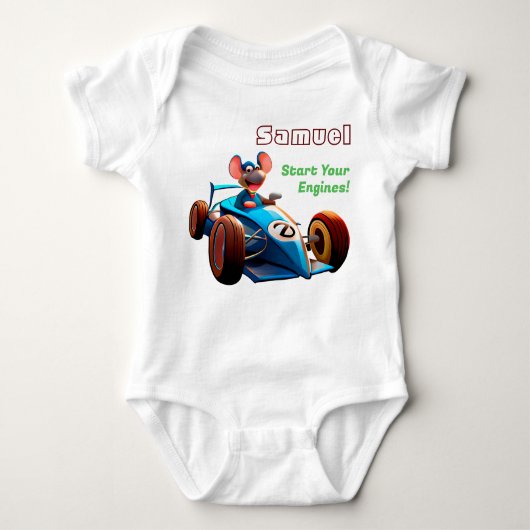 Aangepaste naam van de engine starten romper (Voorkant)