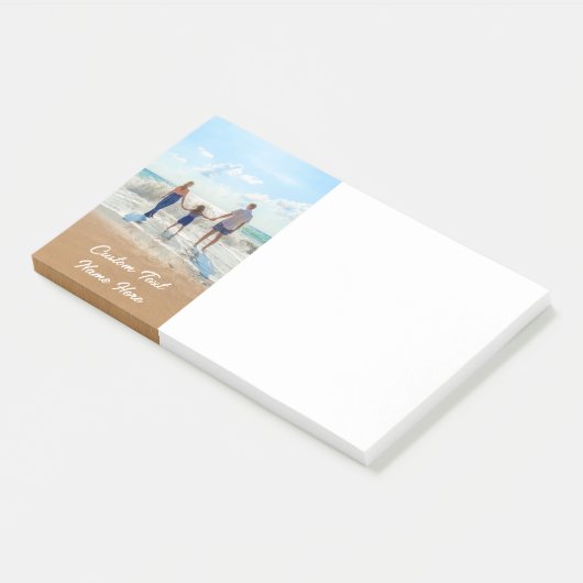 Aangepaste naam van de fototekst post-it® notes (Schuin)