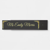 Aangepaste naam van deur deurstempel deurbordje (Voorkant)