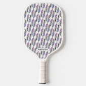 Aangepaste naam van het patroon aanvullen pickleball paddle (Achterkant)