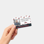 Aangepaste naam van werknemer ID-kaart Logo Streep Badge (Handheld)