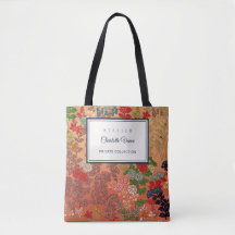 Aangepaste naam Vintage Japanse bloemenkunst Esthe