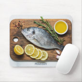 Aangepaste naam vis Dorado Muismat (Met muis)