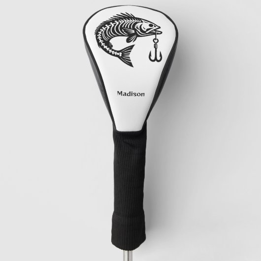 Aangepaste naam Vis Golfheadcover (Voorkant)