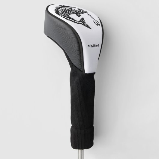 Aangepaste naam Vis Golfheadcover (Schuin)