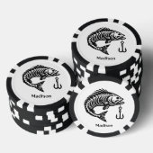 Aangepaste naam Vis Poker Chips (Opstapeling)