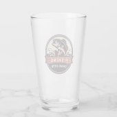 Aangepaste Naam Vissen Glas (Achterkant)