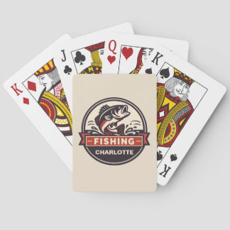 Aangepaste Naam Vissen Pokerkaarten