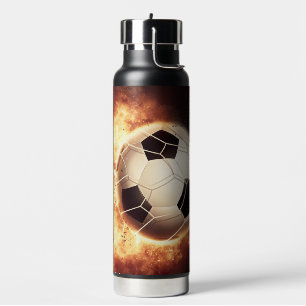 Aangepaste naam Voetbal Goal Waterfles