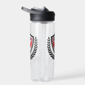 Aangepaste naam Voetbal Logo Waterfles (Rechts)