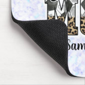 Aangepaste naam Voetbal Mam | MOEDERDAG Muismat (Hoek)