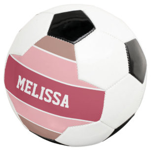 Aangepaste naam voetbal stripes Pattern
