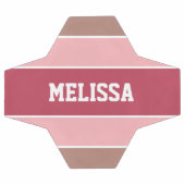 Aangepaste naam voetbal stripes Pattern (Enkel)