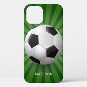 Aangepaste naam Voetbal telefoongesprekken iPhone 12 Pro Hoesje
