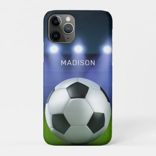 Aangepaste naam Voetbalkgevallen iPhone 11 Pro Hoesje