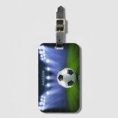 Aangepaste naam Voetbalkstadion Bagagelabel (Voorkant (verticaal))