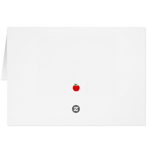 Aangepaste naam voor appelen (Achterkant Horizontaal)