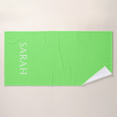 Aangepaste naam voor bijdehanddoeken badhanddoek (Badhanddoek)