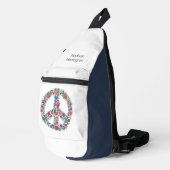 Aangepaste naam voor bloempitje sling bag (Rechterhoek)