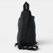 Aangepaste naam voor bloempitje sling bag (Achterkant)