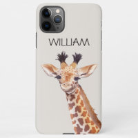 Aangepaste naam voor Cute Baby Giraffe