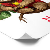 Aangepaste naam voor Cute Baby Sleuf Poster (Hoek)