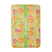 Aangepaste naam voor kleurrijke Citrus Badmat (Voorkant Verticaal)