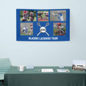 Aangepaste naam voor Lacrosse Photo Collage Team P Spandoek (Beurs)