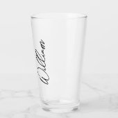 Aangepaste naam voor modern script glas (Links)