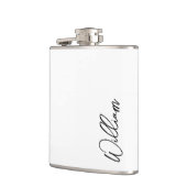 Aangepaste naam voor modern script heupfles (Links)