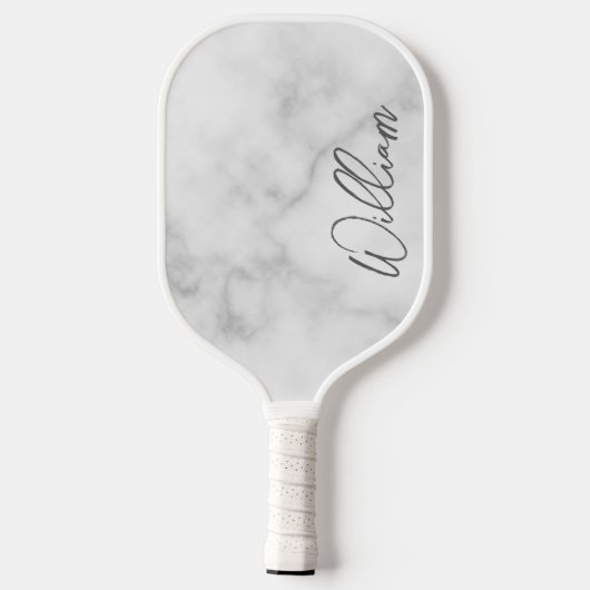 Aangepaste naam voor modern script pickleball paddle (Achterkant)