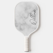 Aangepaste naam voor modern script pickleball paddle (Voorkant)