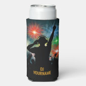 Aangepaste naam voor Music DJ (Seltzer Achterkant)