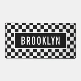 Aangepaste naam voor rackbordpatroon Klassiek Bureaumat