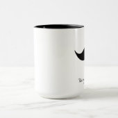 Aangepaste naam voor snor mok (Midden)