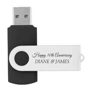 Aangepaste naam voor speciale cadeautjes voor gepe swivel USB 2.0 stick