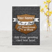 Aangepaste naam voor speciale handmatige probleemo kaart (Gele Bloem)