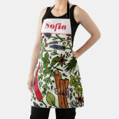 Aangepaste naam voor spices-patroon schort (Insitu)