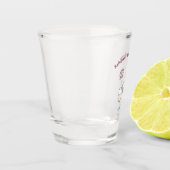 Aangepaste naam Vrijgezellenfeest Clinking Wine Shot Glas (Links)